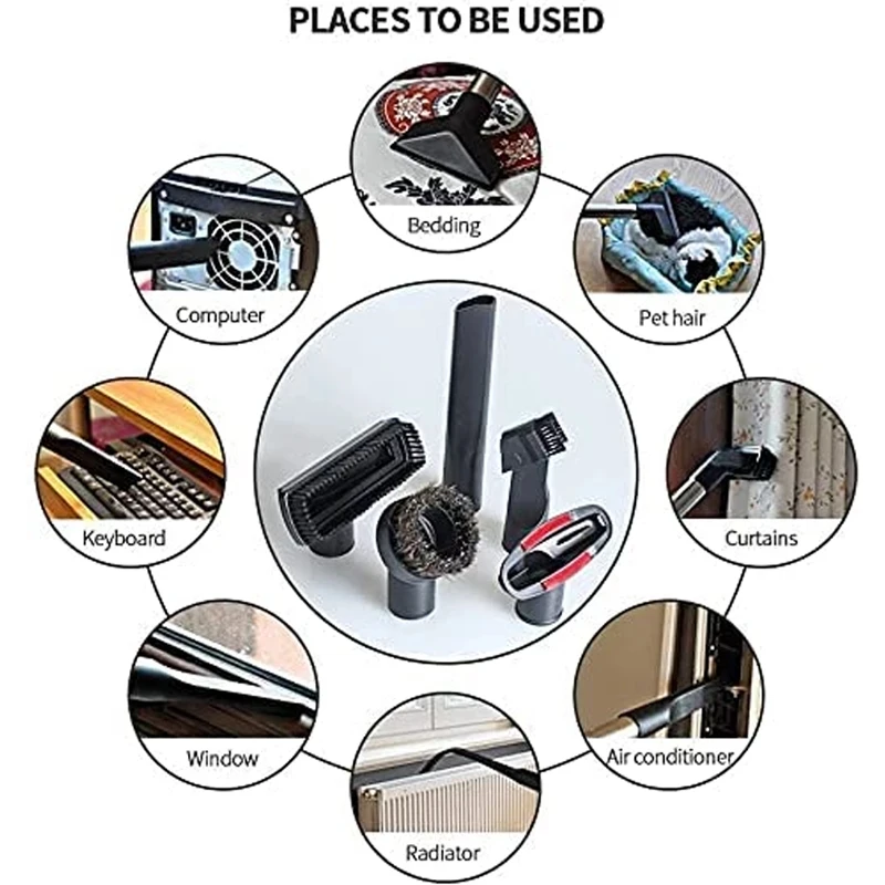 فوهة نظيفة أداة فرشاة أجزاء ل كارشر NT18/1 NT25/1 NT30/1 NT38/1 WD1 WD2 WD3 WD4 WD5 MV3 MV5 DS550 يد مكنسة كهربائية