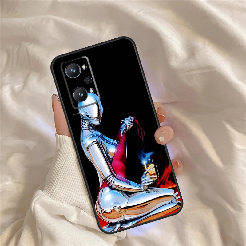 일본 아트 소라야마 케이스 Realme C75 C67 C63 C55 C51 C61 C53 C35 C65 C71 10 11 12 13 14 Pro Plus GT6 GT7 Pro 용