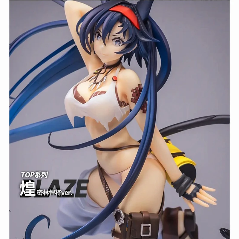 Arknights Blaze Top Series Anime Action Figures Swimsuit Dolls Collectible Model Desktop Ornament Trendy Toys Birthday Gift