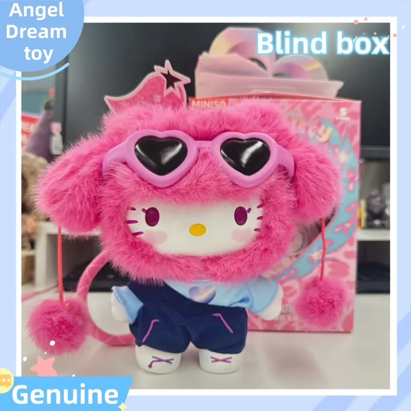 

New Presale Genuine Hellokitty Popstar Series Trendy Blind Box Cute Bag Pendant Decoration Toy Doll Girl Birthday Surprise Gift
