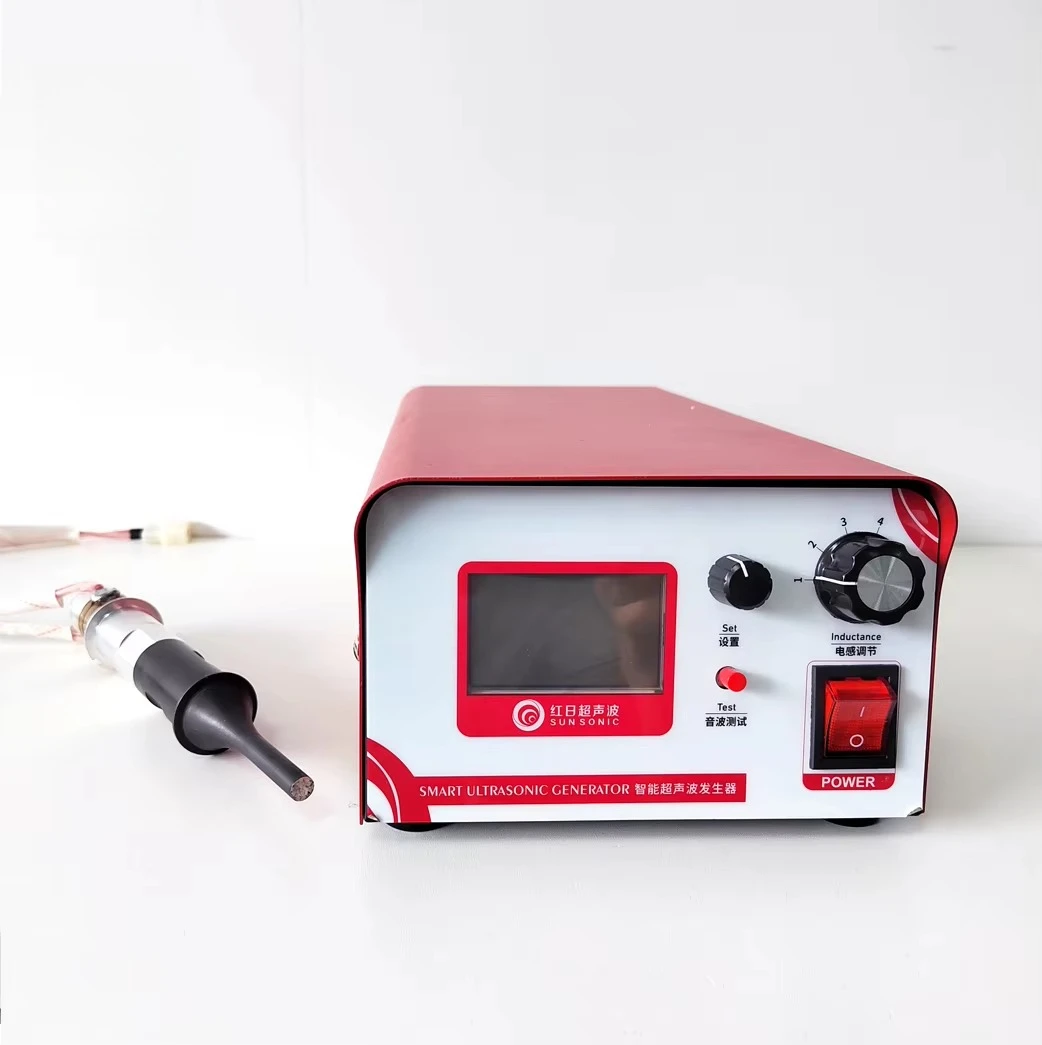 Professional SUNSONIC 220V 28KHz 1200W CE ISO Certified Ultrasonic Welding Generator New Condition Plastic Welder Tea Bag Bamboo