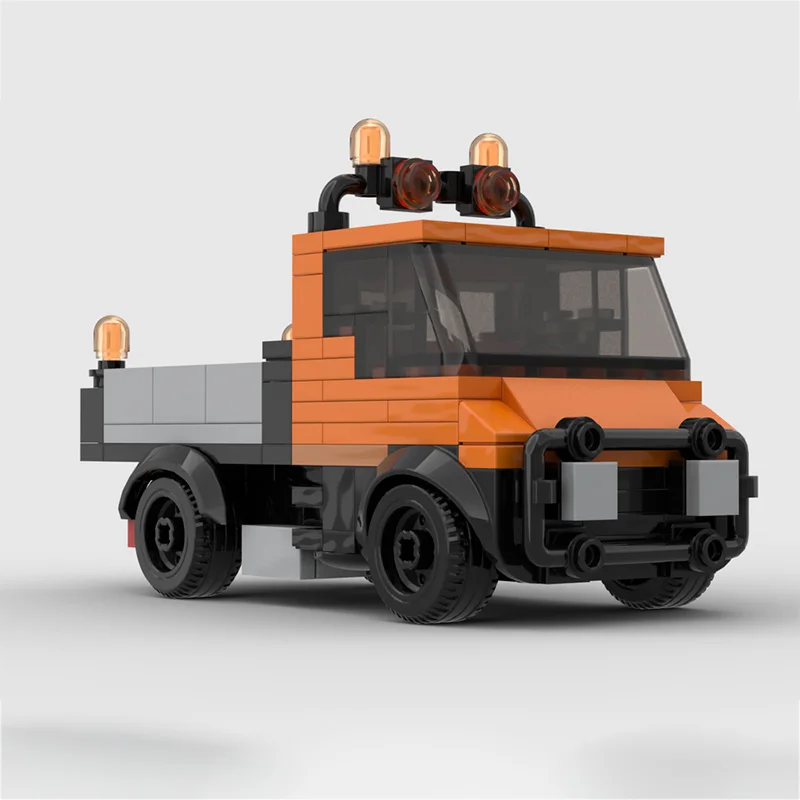 City Car Model MOC Building Bricks U400 Multifunctional Heavy-Duty Truck Modular Technology Children Holiday Gifts Assemble Toys