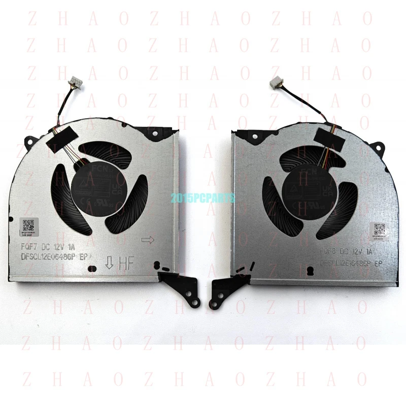 

L+ New for Lenovo Legion Pro 7 16IRX9H 16ARX8H 16IRX8 16IRX8H 82WQ CPU & GPU Fans