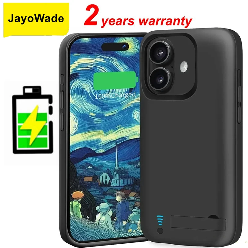10000Mah Fashion Power Bank For Iphone 16 Pro Max 15 Plus 14 13 12 Pro Max Battery Charger Case For Iphone 16 Pro Max Powerbank