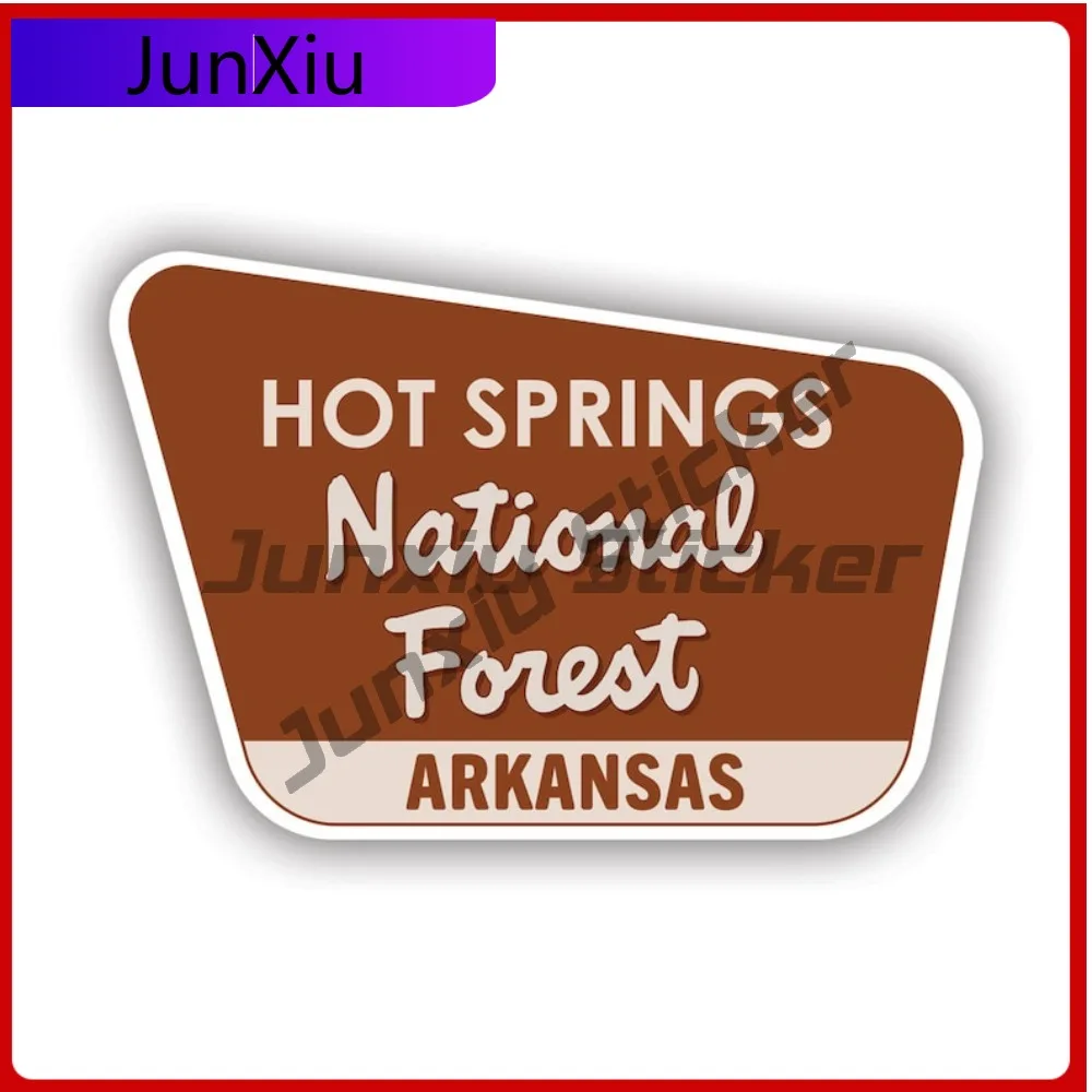 

Hot Springs Forest National Arkansas Ar Sticker Creative Decals Uv Protected Arkansas Ar Explore Hike Hiking Travel Camp Camping