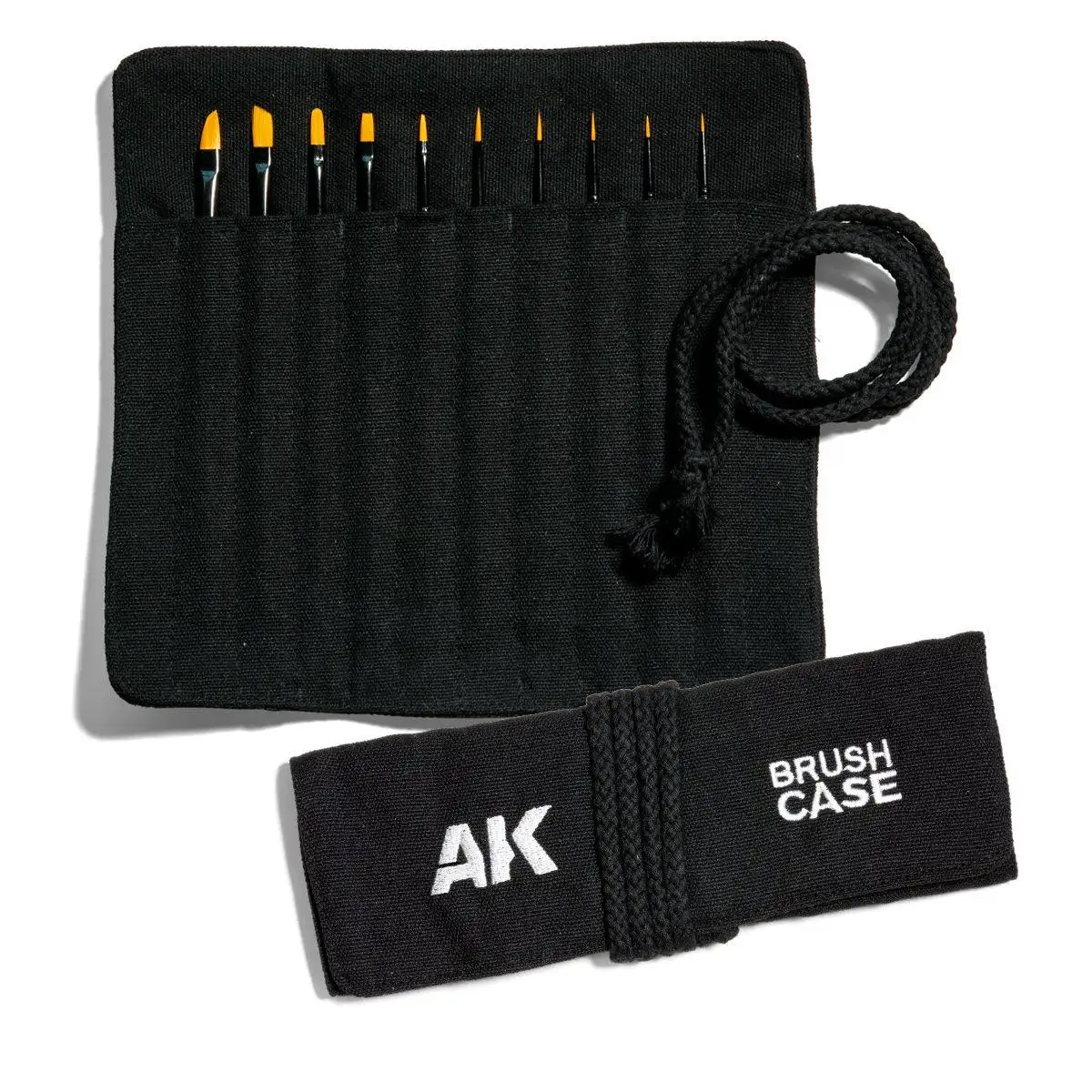 

AK Spanish Ninon Fiber Pen Pen 10 Pack Set With Cloth Bag Akb110