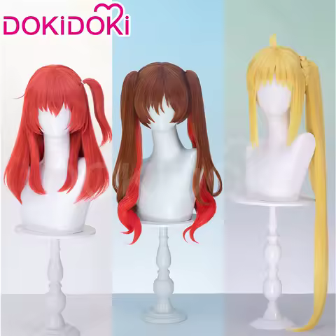Ikuyo Kita Nijika Ijichi Otsuki Yuko Wig Anime Bocchi the Rock! DokiDoki Women 50cm Long Hair Free Wig Cap