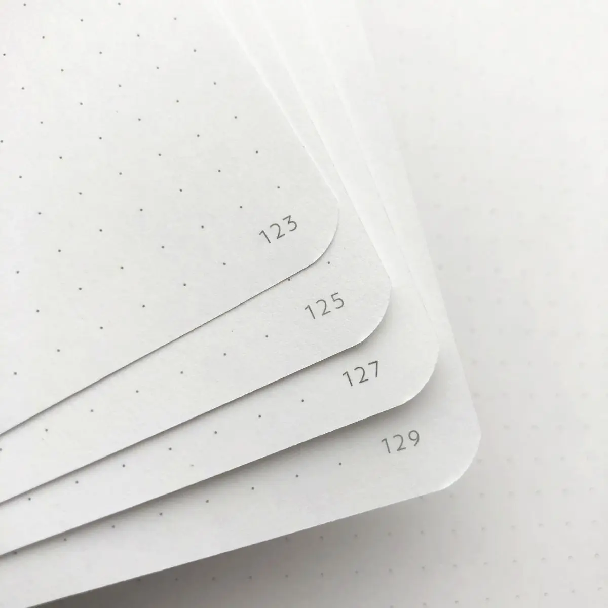A5 Dot Grid Notebook with Celestial Moon Star Cover, 160gsm Ivory Paper, Numbered 5mm Dotted Pages for Writing Planning Study