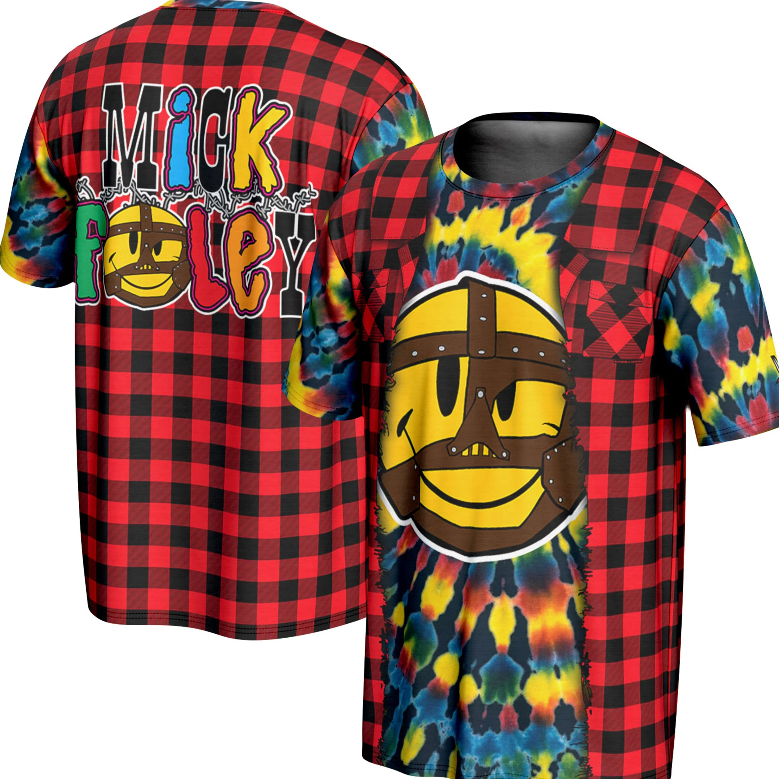 New Famous Wrestling Fighting Summer T-shirt Red Checkered Personalized Men's  Women's Casual Sports 3D Printed Summer T-Shirt