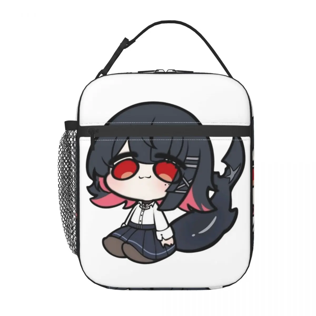 Anime Zenless Zone Zero Chibi Ellen Joe Insulated Lunch Bag for Women Children Portable Food Boxes Thermal Lunch Box Tote