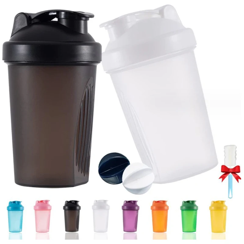 Leeseph Shaker Bottle With Shaker Balls Leak Proof Drink Shaker Bottle For Shake And Pre Work Out Best Shaker Cup (BPA Free)