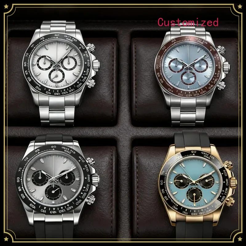 88A Store 40mm Men's Automatic And Quartz Movement 904l Stainless Steel Customized Watches