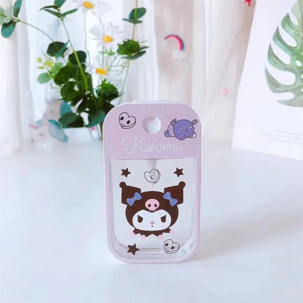 50ml Anime Hello Kitty Sanrio Perfume Spray Bottle Kuromi Cinnamoroll Travel Portable My Melody Cartoon Alcohol Press Bottled - view 5