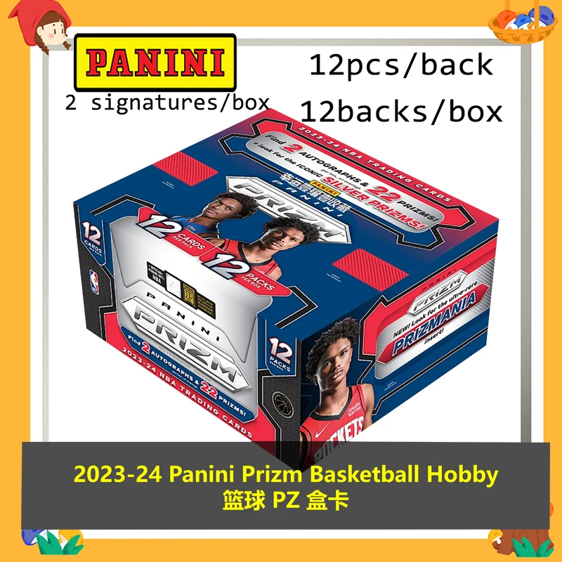 

Panini Card Basketball Blind Box Lucky Collection Card Boy Christmas Birthday Present Single Pack Full Box Rare Signature Cards