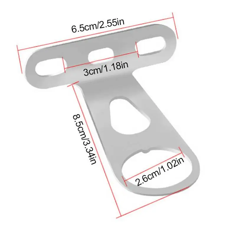 Bicycle Basket Support Bracket Front Rear Lamp Support Accessory Anti-Fall Bike Basket Mounting Hardware  ﻿