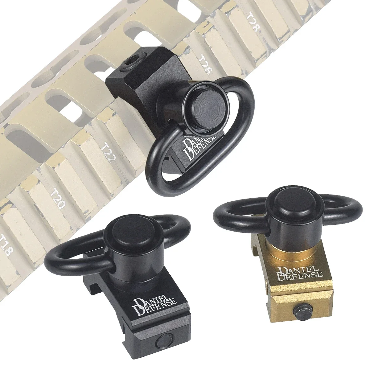 

DANIEL DEFENSE Rifle CNC AR15 QD Sling Attachment Mount 20mm Picatinny Rail Sling Mount Hunting Accessories