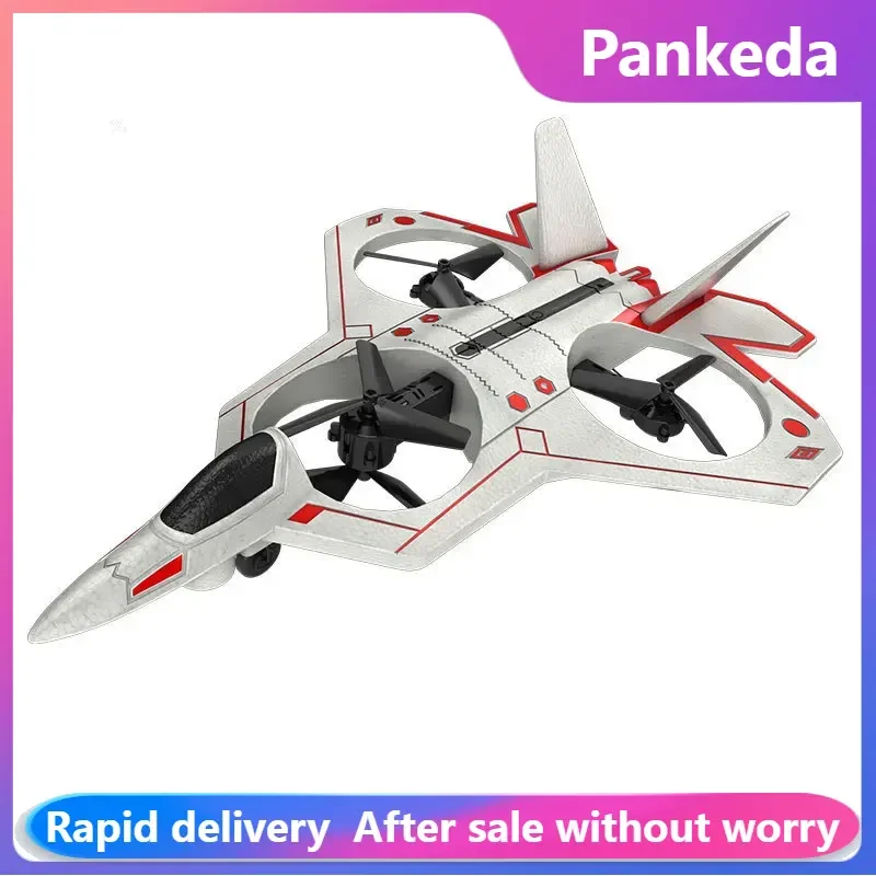 RC Remote Control Airplane 2.4G 6CH Remote Control Fighter Hobby Plane Glider Airplane EPP Foam Toys RC Drone Kids Gift Drone