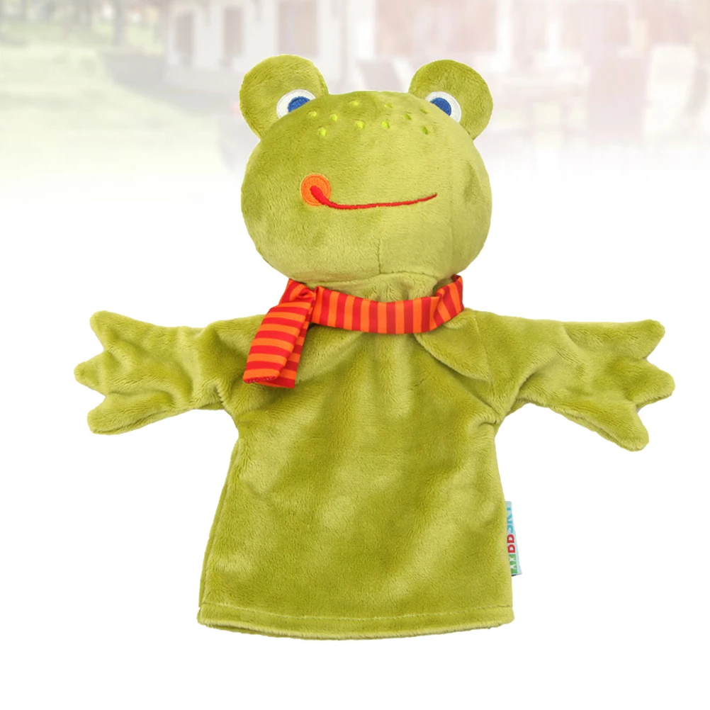Cartoon Hand Puppet Kids Glove Parent-Child Interaction Plaything For Children Educational Imagination Storytelling Animal