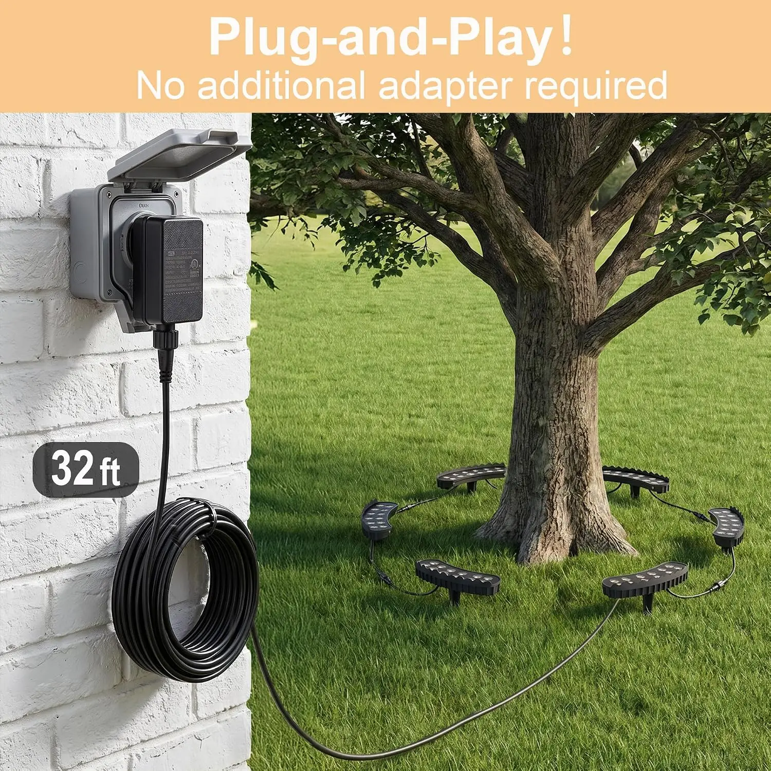 Dış Mekan Ağaç Aydınlatma Seti - Outdoor Lighting Low Voltage incelemesi ve fiyatı