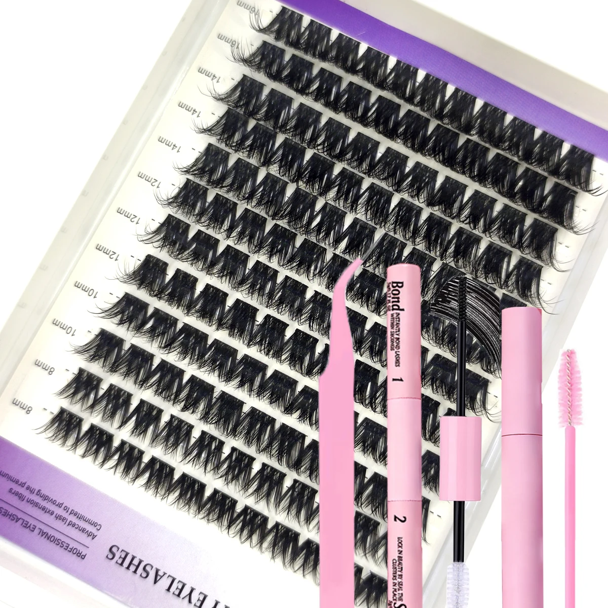3D Intelligent DIY Eyelash Cluster D Curl Eyelash Extension