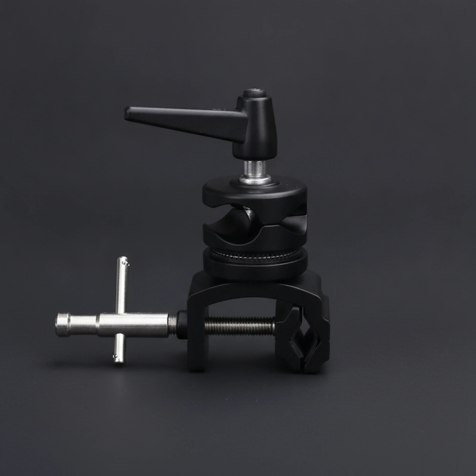 M11-038A Clamp Adjustable Clamp with Pivoting Mount Wide Compatibility Sturdy for Photographers
