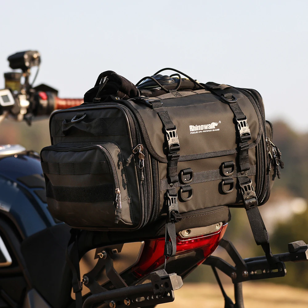 

Расширяемая сумка для мотоцикла, универсальная сумка для хранения инструментов большой емкости для верховой езды