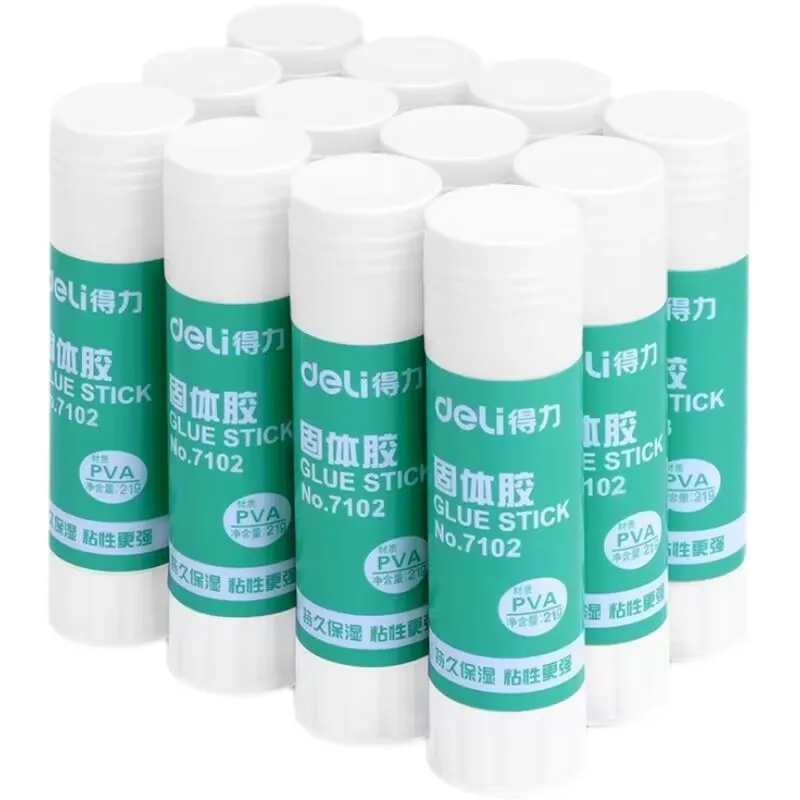 21g Solid Glue PVA Handmade Glue Stick Office School Supplies DIY Glue High Adhesive Sticky Glue For Paper Card Photo