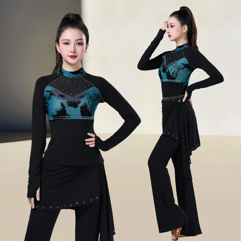 nuevo-conjunto-de-danza-moderna-para-mujer-traje-de-baile-cuadrado-de-manga-larga-con-adornos-de-diamantes-ropa-de-danza-marinera-a-la-moda-para-espectaculos