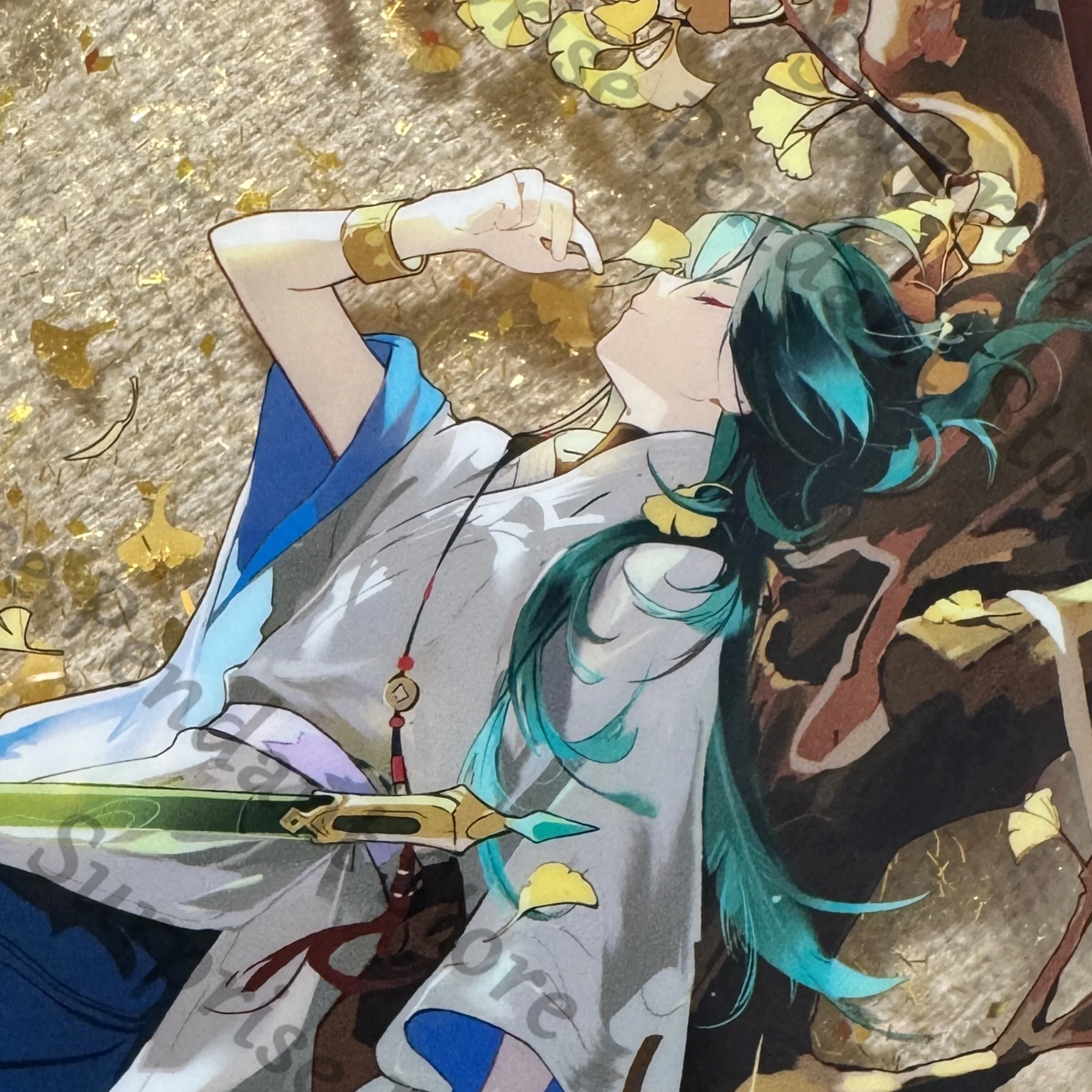 أنيمي جينشين تأثير شياو تأثيري الكرتون الاكريليك الرمال المتحركة جونغ زخرفة شارة قلادة ملحق بطاقة بريدية شعار التميمة هدية