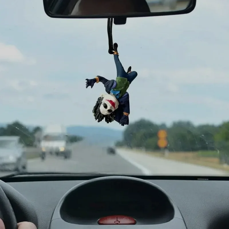 1 SZTUK Zawieszki samochodowe Materiały samochodowe Clown Zawieszka samochodowa Dekoracja samochodu Zawieszka na lusterko wsteczne