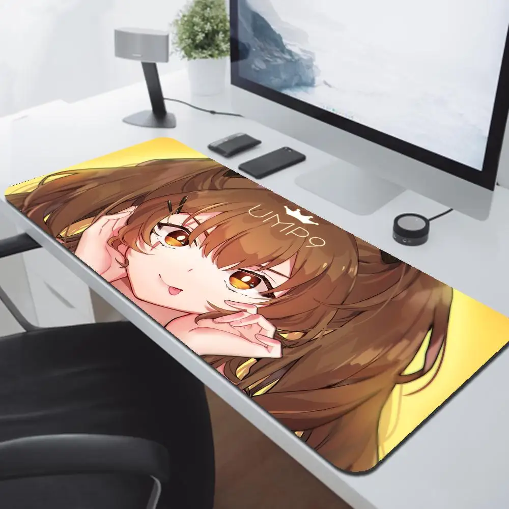 Ump9 G-Girls Frontline Mousepad Large Gaming Mouse Pad LockEdge Thickened Computer Keyboard Table Desk Mat