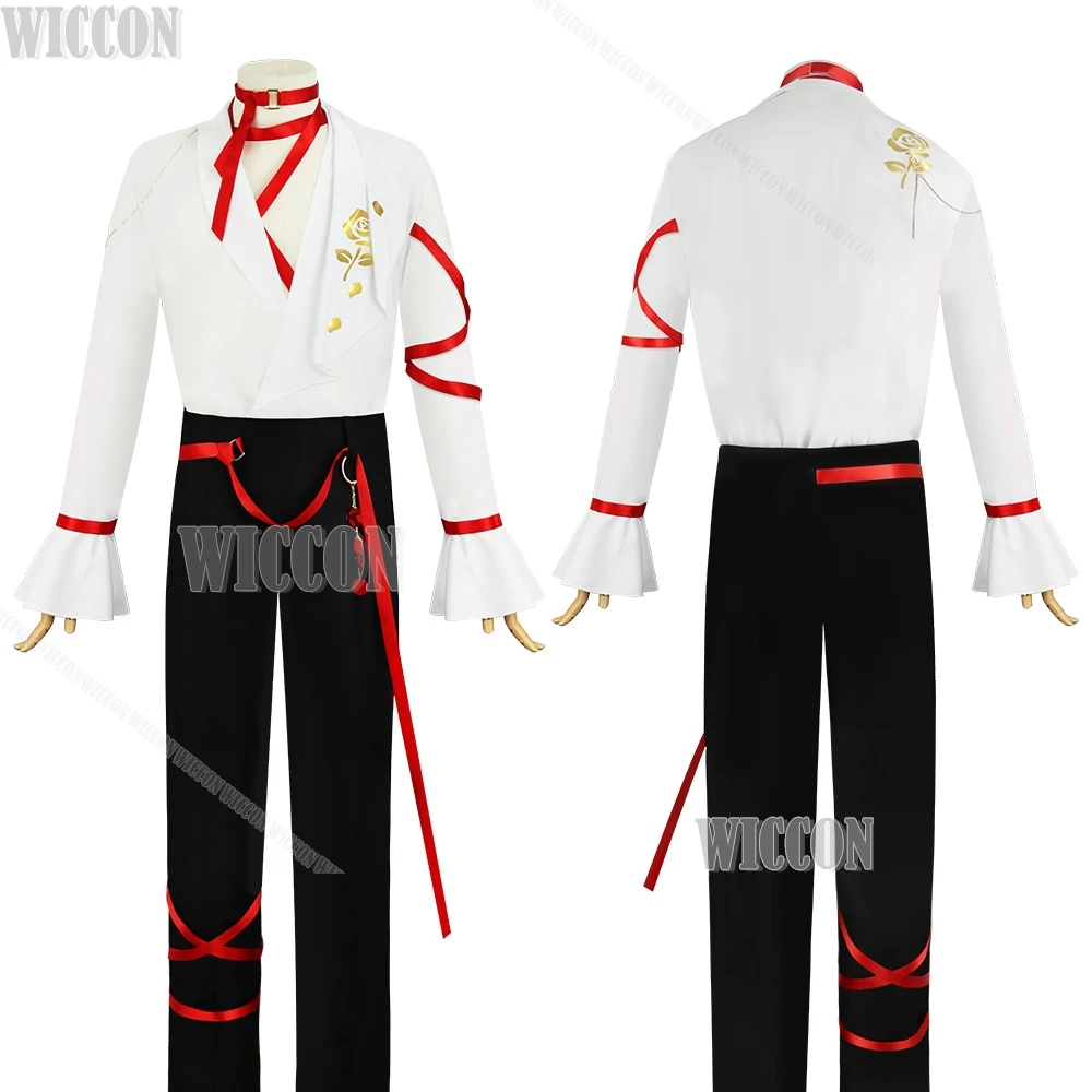 ماوي أيأسه شو إتسوكي لعبة فرقة النجوم! الذكرى العاشرة أزياء تنكرية قمصان بانت موحدة حفلة كرنفال الزي النساء الرجال #3