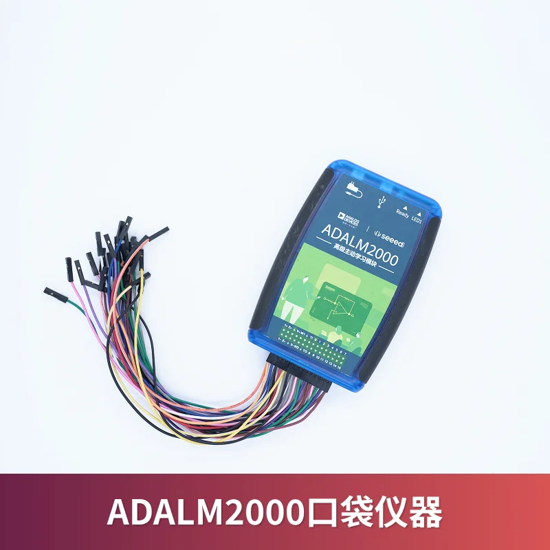 ADALM2000 Pocket Instrument Digital Oscilloscope Logic Analyzer Spectrum Signal Generator Programmable Power Supply