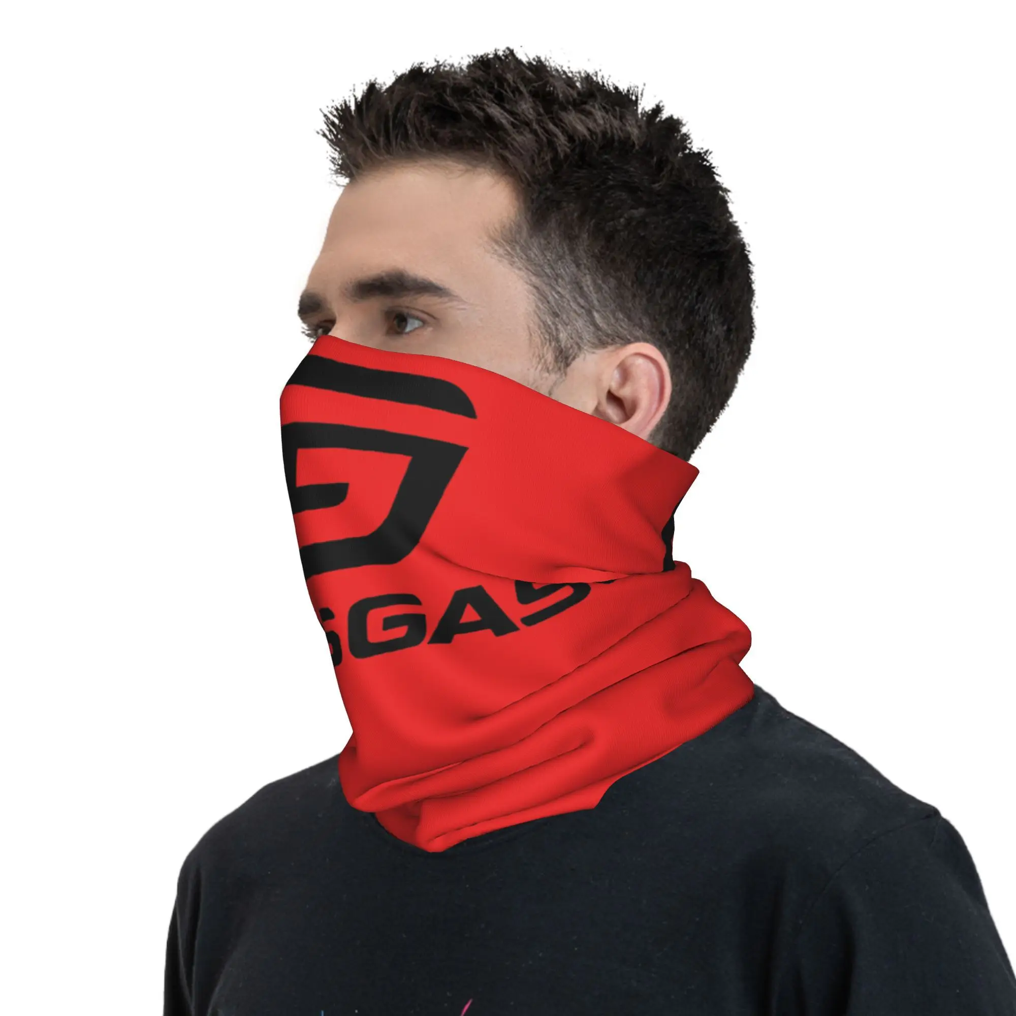 

GasGas Motorcycle Bandana Outfits Neck Tubes Printed Face Scarf Breathable Face Mask For Riding