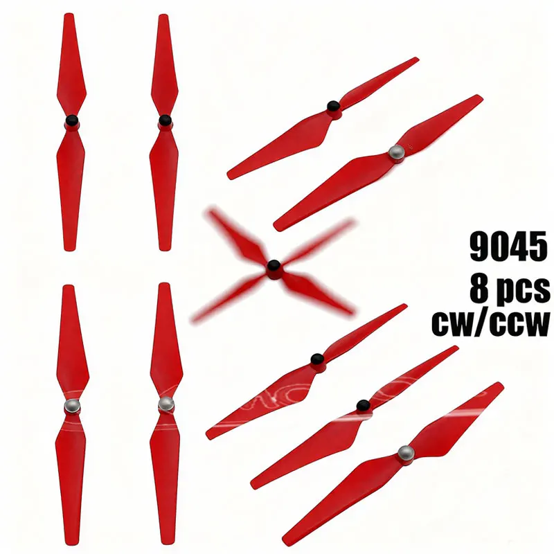 8 Pcs Replacement Drone Propellers 9450/1045 Self-Locking Tightening CWCCW Compatible with DJI Phantom 2/Phantom 3 Professional