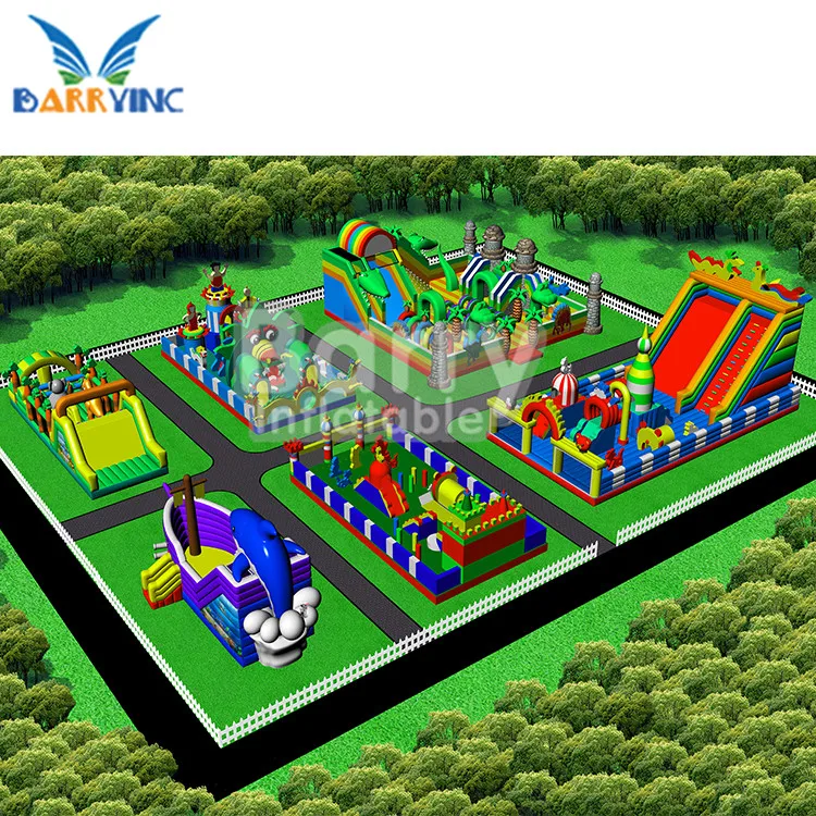 Professional Inflatable Water Park Business Plan Inflatable Land Mobile Water Park Design Build Inflatable