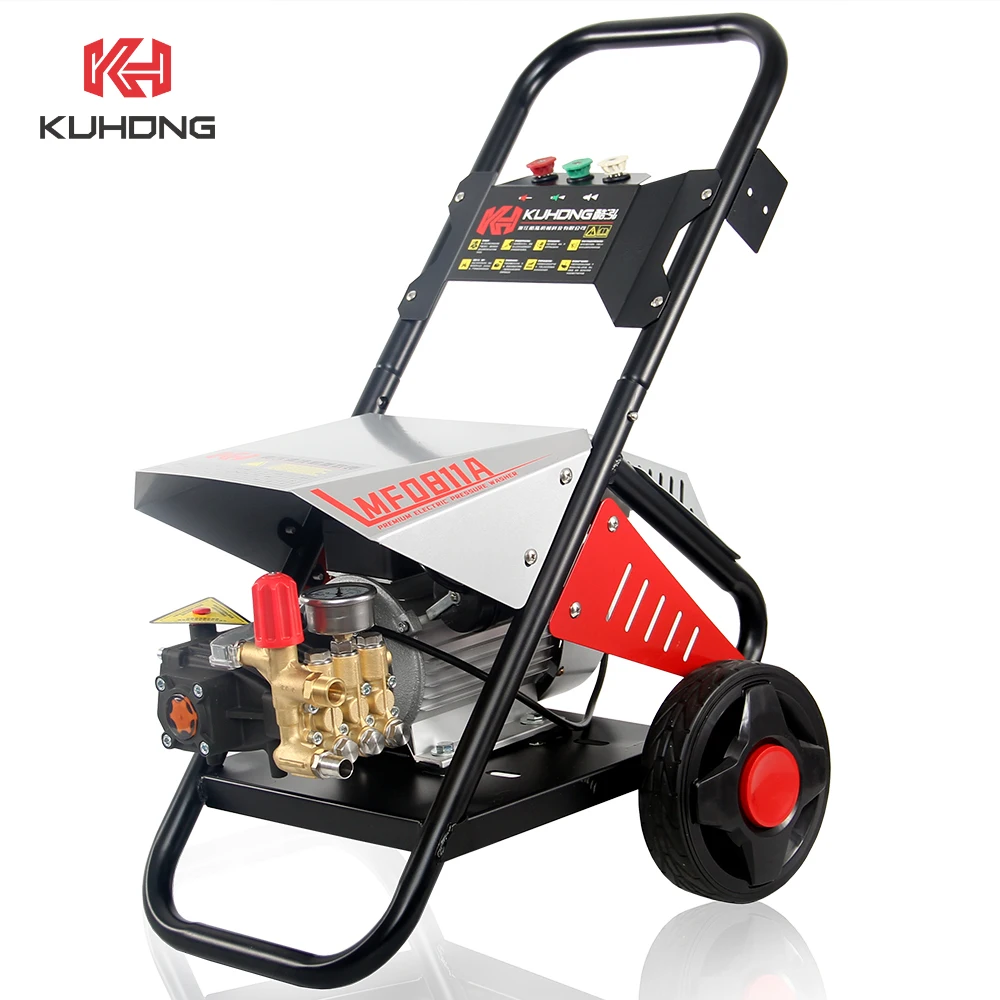 

Kuhong High Electrical Pressure Washer 4000 Psi 220 Volts Cold Water Electric Jet Power Pump 7.5Kw
