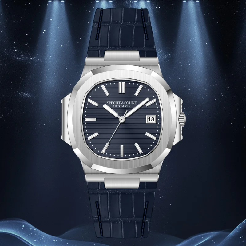 2025 موضة جديدة 40 مللي متر الساخن بيع ساعات المعصم للرجال Specht & Sohne ساعات أوتوماتيكية اليابان ساعة ميكانيكية 50 متر مقاوم للماء #2