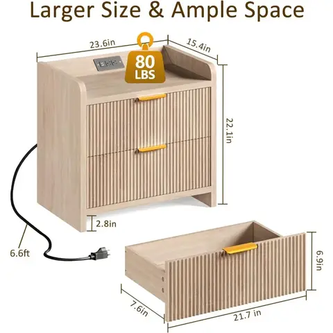 10 best sales 2 का नाइट स्टैंड सेट - №10