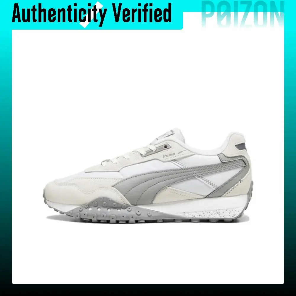 PUMA Blktop Rider Textile, Split Cow Leather, Artificial Leather Abrasion Resistant Low top Casual Shoes Unisex 392725-17
