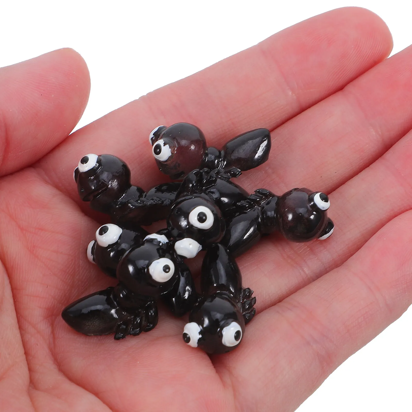 20Pcs Cute Resin Ant Figurines Miniature Animal Decor for Moss Terrariums Bonsai Displays Micro Landscapes Mini Resin Ornaments
