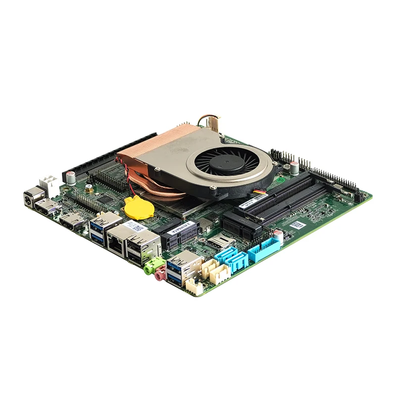 I7 7820HQ Mainboard with PCI-E X16 Independent Graphics Card Interface DC 12V/19V Dual HDMI Display 4K 30Hz NVME/SATA Protocol