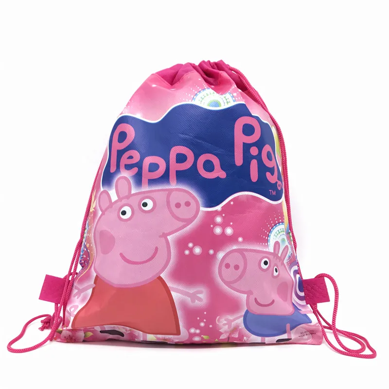 Rosa Schwein Geburtstagsparty Dekoration Einweg-Tischgeschirr Tischdecke Teller Becher Servietten Taschen Baby-Shower Schweinefamilie Partyzubehör