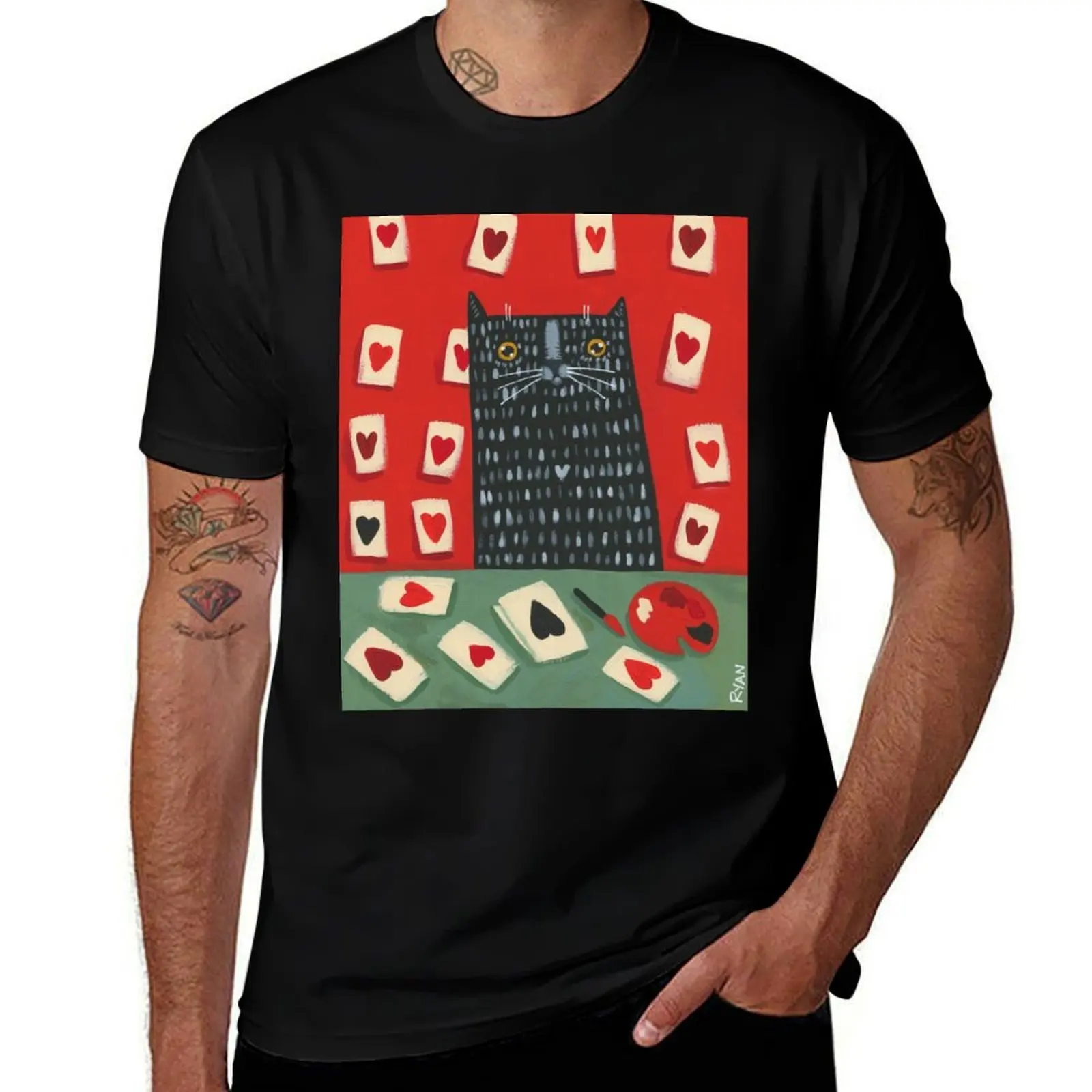 Surrounded By Love T-Shirt Plus Size Lightweight Tee Shirt T-Shirt