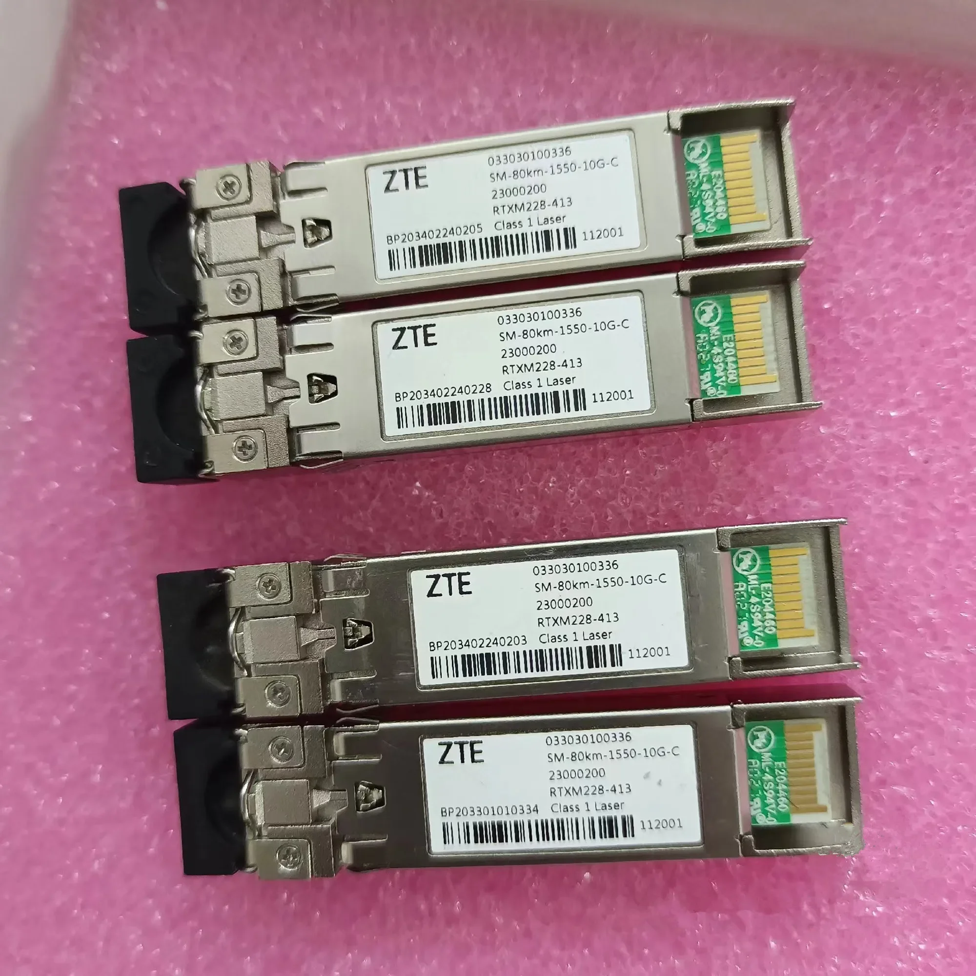 

ZTE 10G 80KM Optical Switch 033030100336 SM-80KM-1550-10G-C 23000200 RTXM228-413 1550NM 10GB Module Fiber Optical