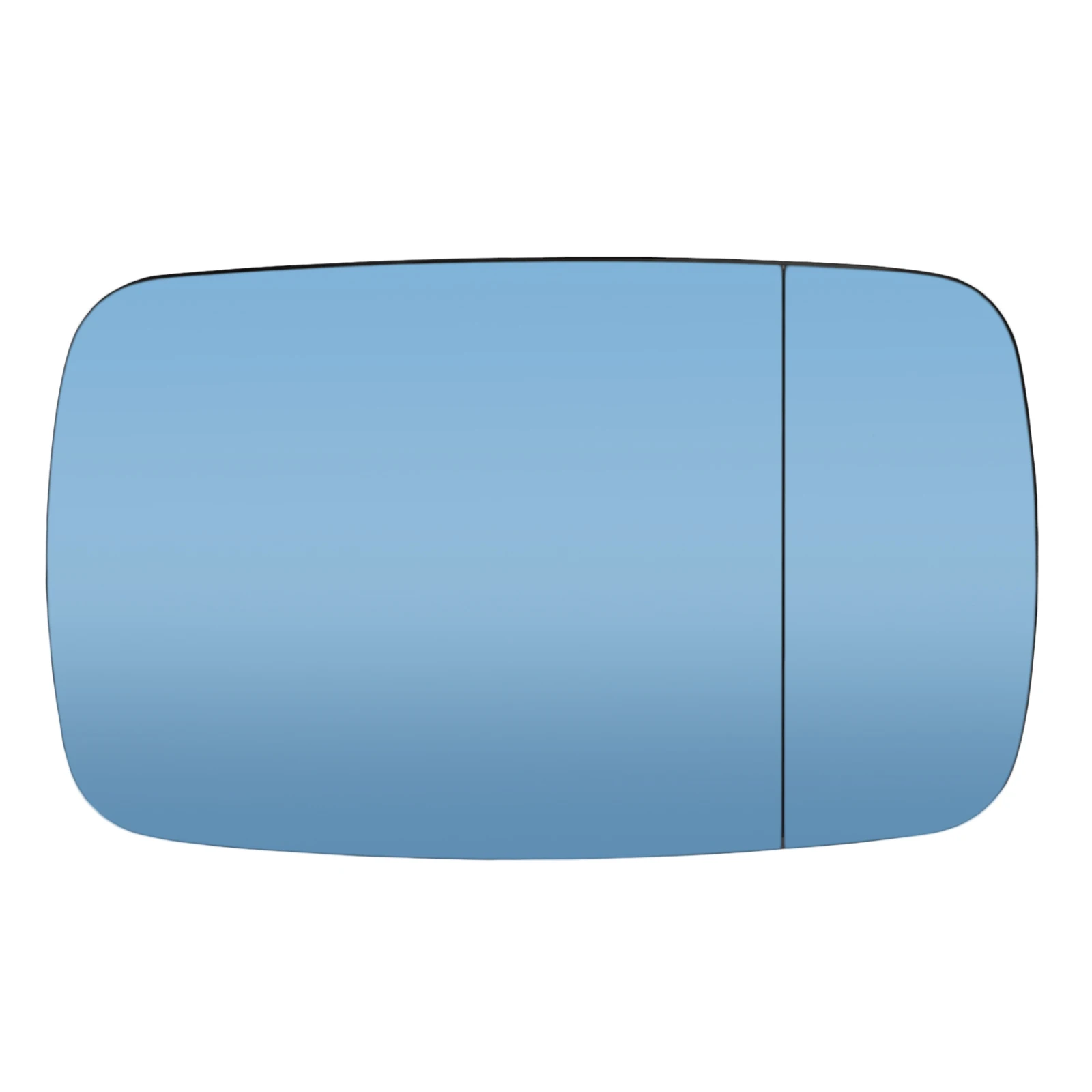Blauer seitlicher Rückspiegel, Glasstab auf nicht basierend, für BMW 3er E46 1998–2005, 5er E39 1996–2003 Sedan Wagon Compact