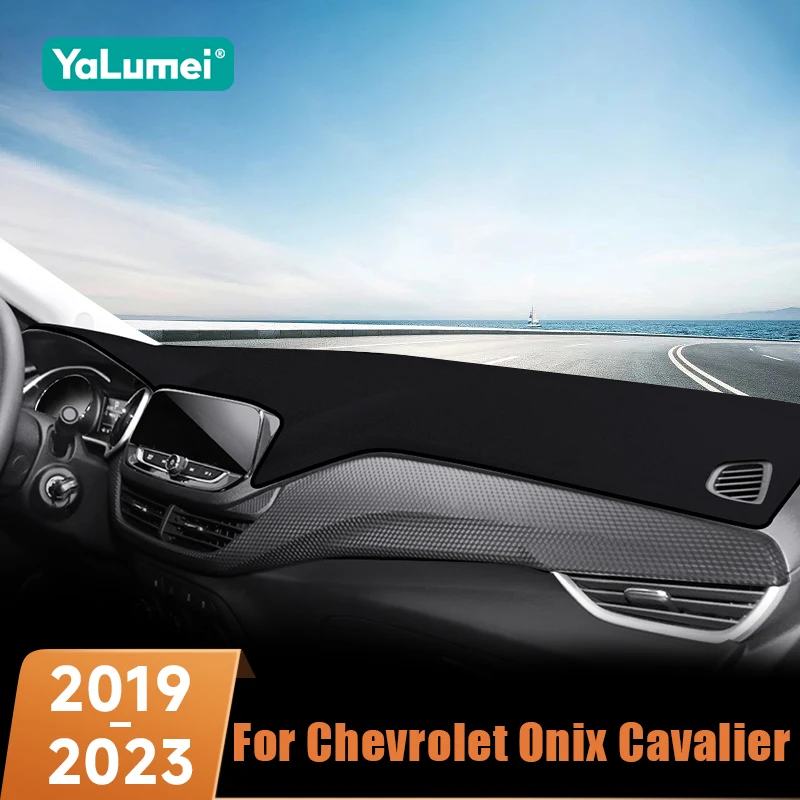 Para Chevrolet Onix Cavalier 2019 2020 2021 2022 2023, Alfombrilla Parasol para el Tablero del Auto, Bloqueador UV, Aislamiento Térmico, Antideslumbrante, Antideslizante