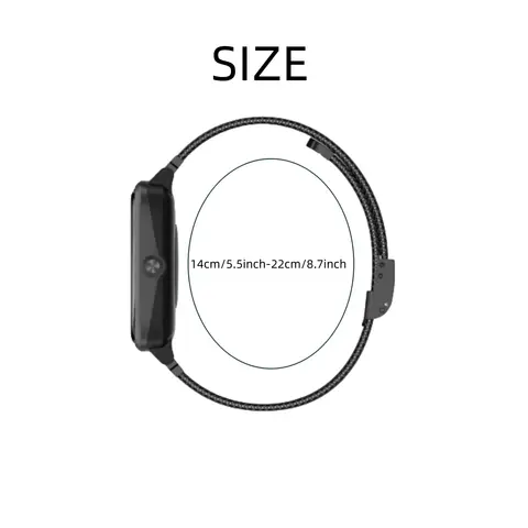 Metallarmband för Samsung Galaxy Watch 3 45mm, rostfritt stålnät, andningsbart armband 10 best sales armband Samsung Galaxy Watch 3 45mm - №2