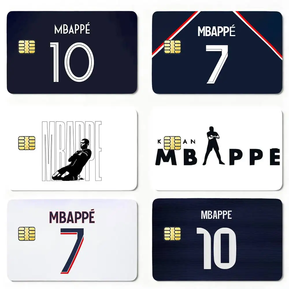 K-Kylian M-Mbappe France NO.10 7 Sticker Decoration Creative Bank Card Bus Metro Waterproof Sticker