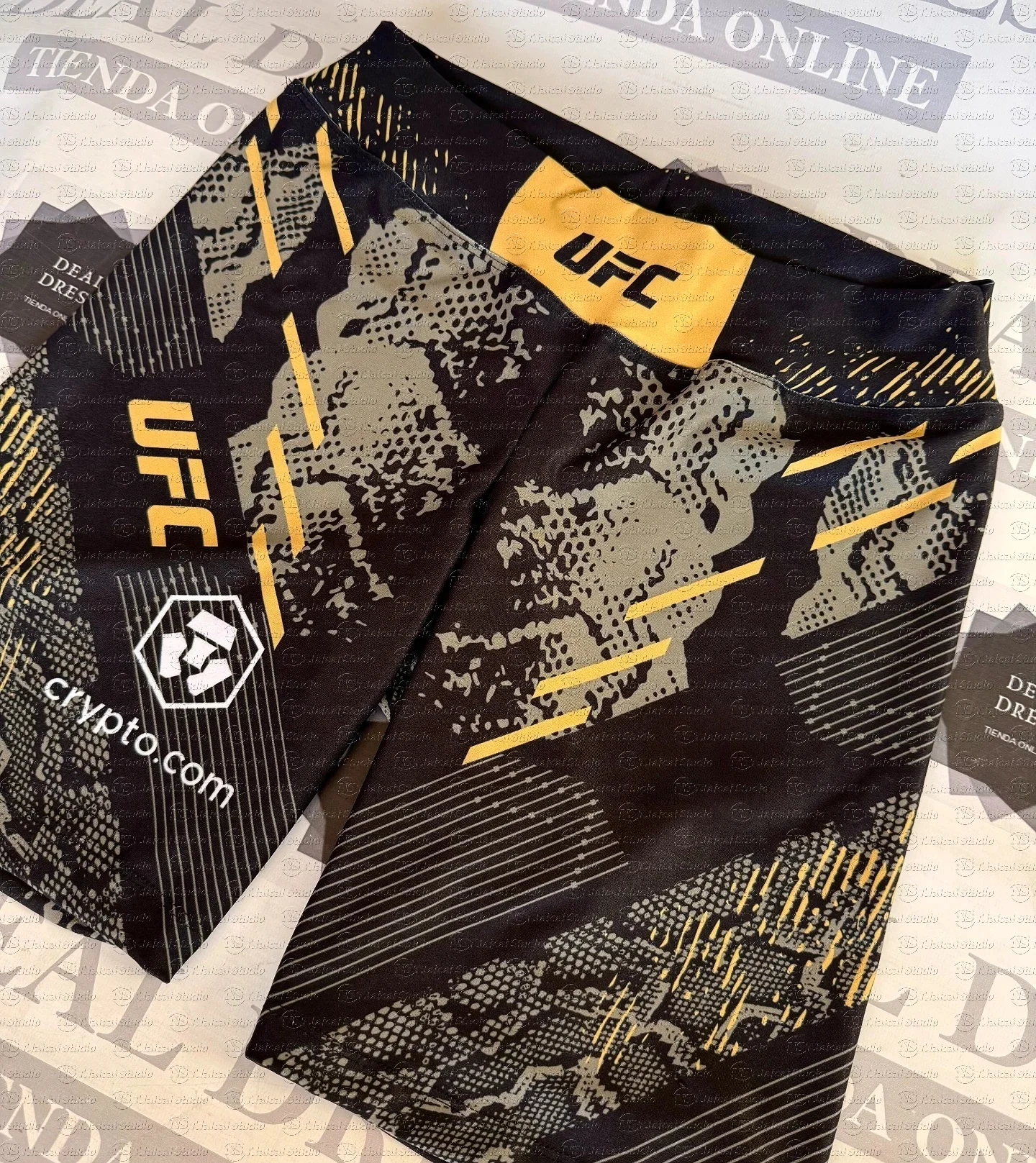 

2025 Hot Sale UFC Men's Quick Drying Sports Shorts Breathable Fitness Sweat-Absorbing Summer Comfortable Fighting Boxing Shorts